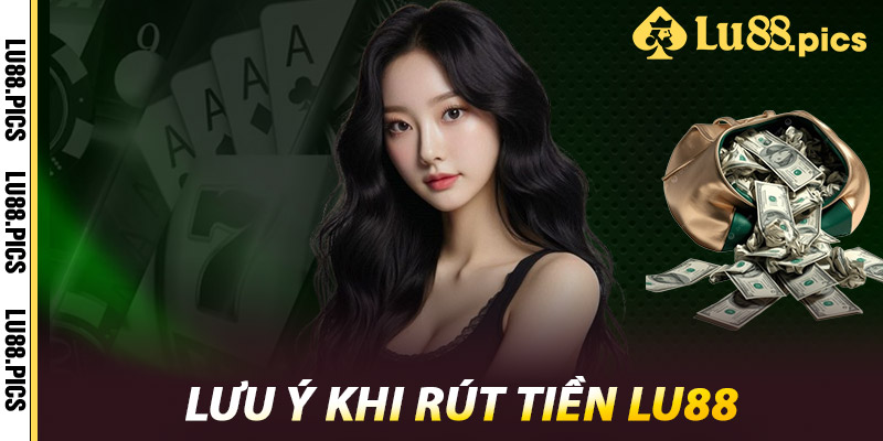 Rút Tiền LU88 - Thực Hiện Giao Dịch Đơn Giản Và Hiệu Quả 3 Lưu ý khi rút tiền LU88
