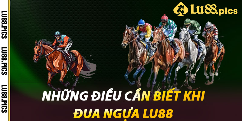Đua Ngựa LU88 – Hội Tụ Đẳng Cấp Dân Chơi Đua Ngựa 3 Những Điều Cần Biết Khi Đua Ngựa LU88